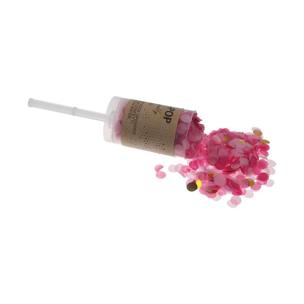 Confetti Cannon Tube - 1Pcs Colorful Anniversary Exploding Bridal Shower