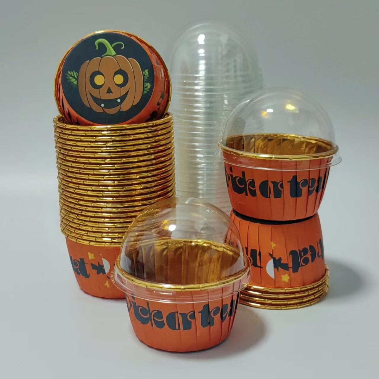 Halloween style cake cups, 50p – Plastic Cup 50Pcs Bewertung und Preis
