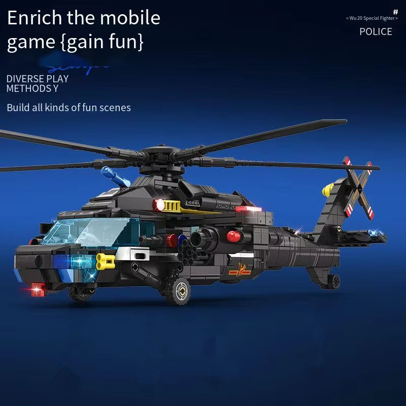 898PCS Military Helicopter Z-2 – Event Z Bewertung und Preis