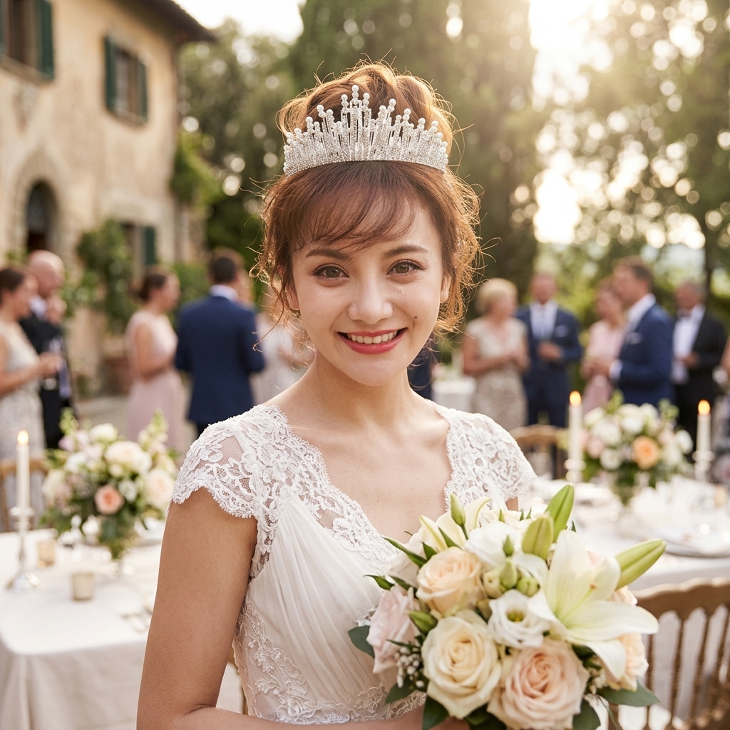 Bridal Pearl Crown Headpiece E – Event & Party Supply Bewertung und Preis