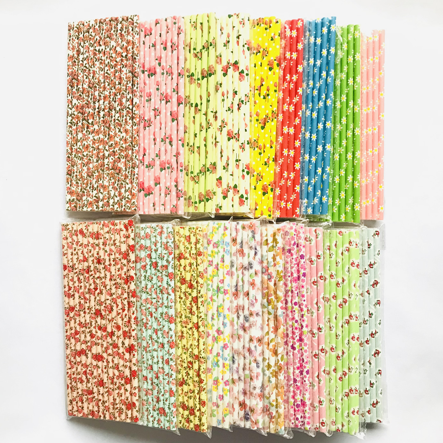 1000 Pcs Pick Your Colors Vint – Paper Straw Color Bewertung und Preis