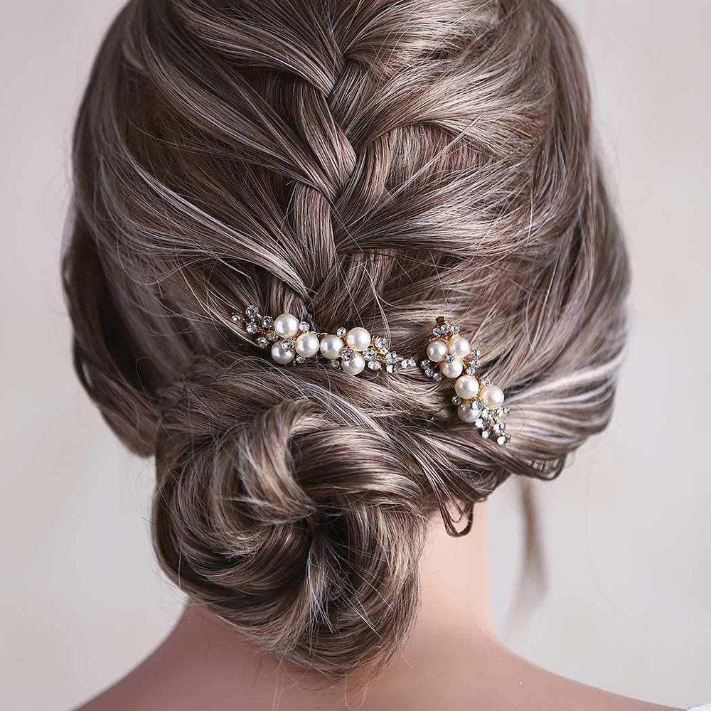 2Pcs Simple Wedding Hair Combs – Event Suppliers Bewertung und Preis