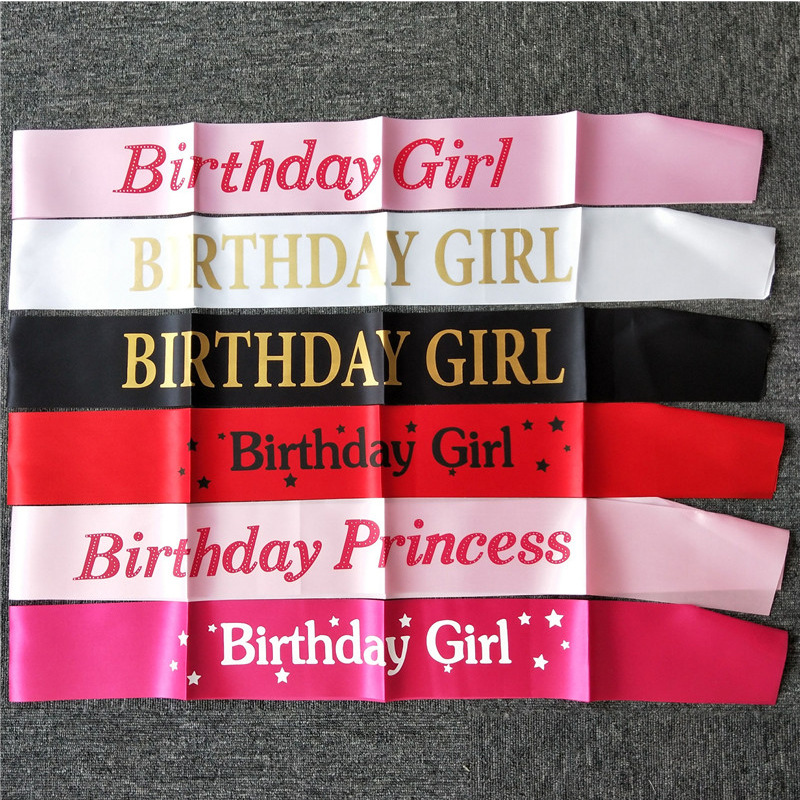 Birthday Girl Ribbons Shoulder – Birthday Sash Glitter Bewertung und Preis