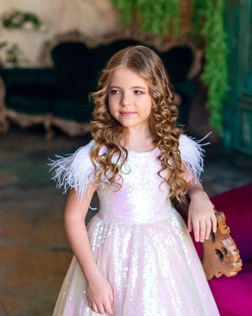 Customized Glitter Flower Girl – Birthday Sash Glitter Bewertung und Preis