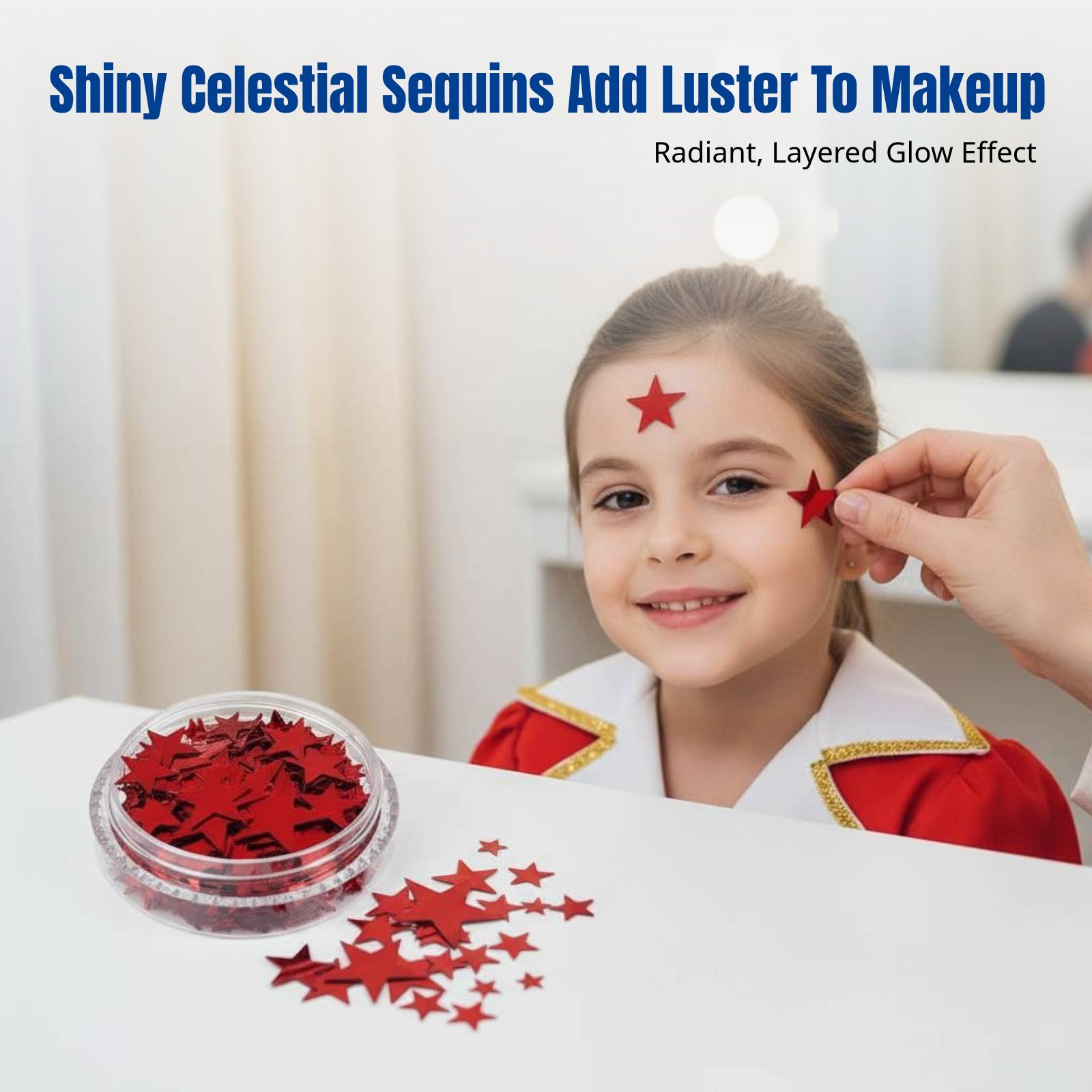 Celestial Sparkle Face Sticker – Event & Party Supply Bewertung und Preis