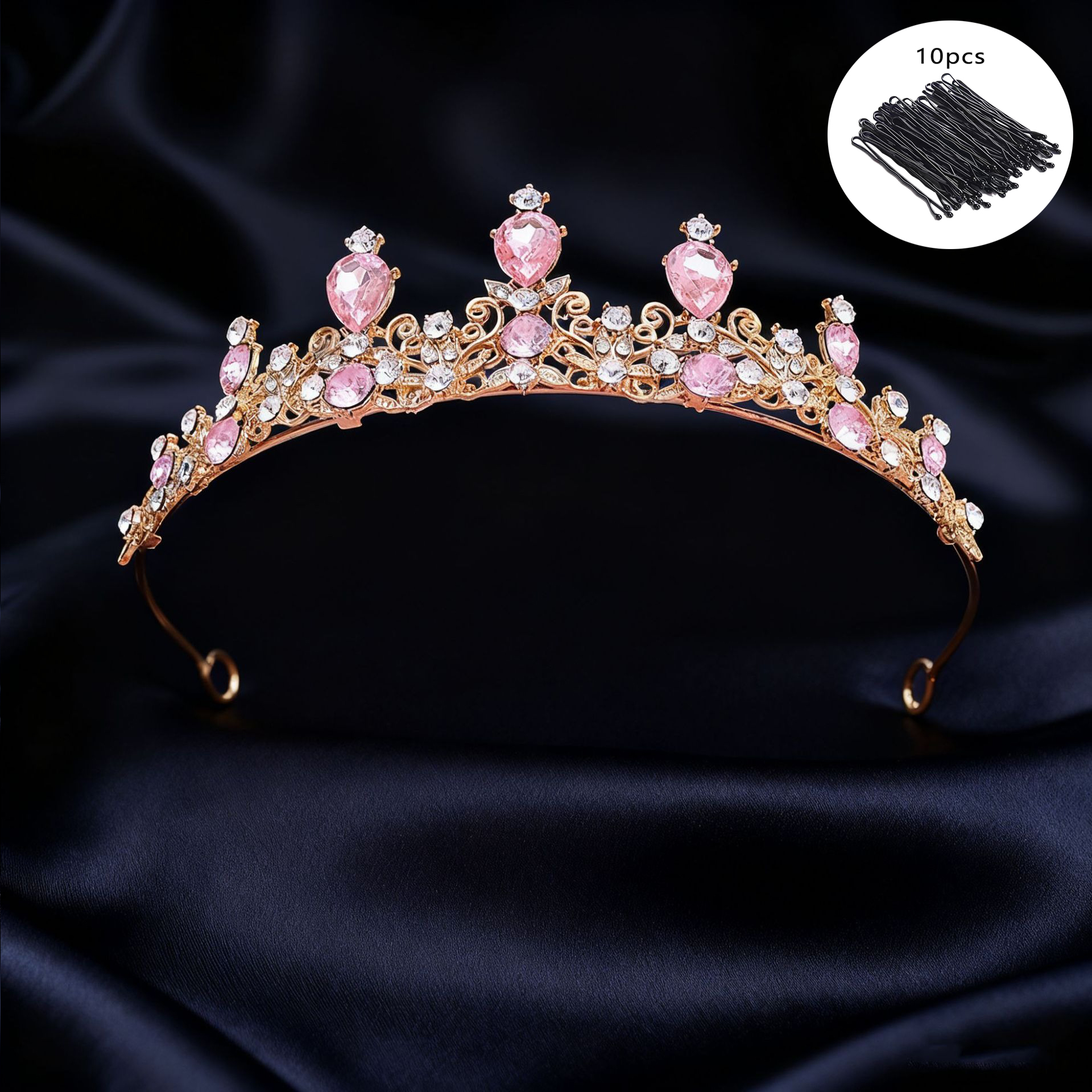 Bridal Tiara Vintage Scroll Rh – Event & Party Supply Bewertung und Preis