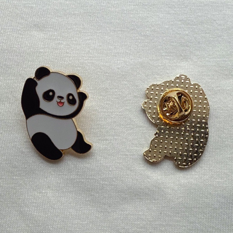 6pcs Cartoon China Panda Badge – Event Party Bewertung und Preis