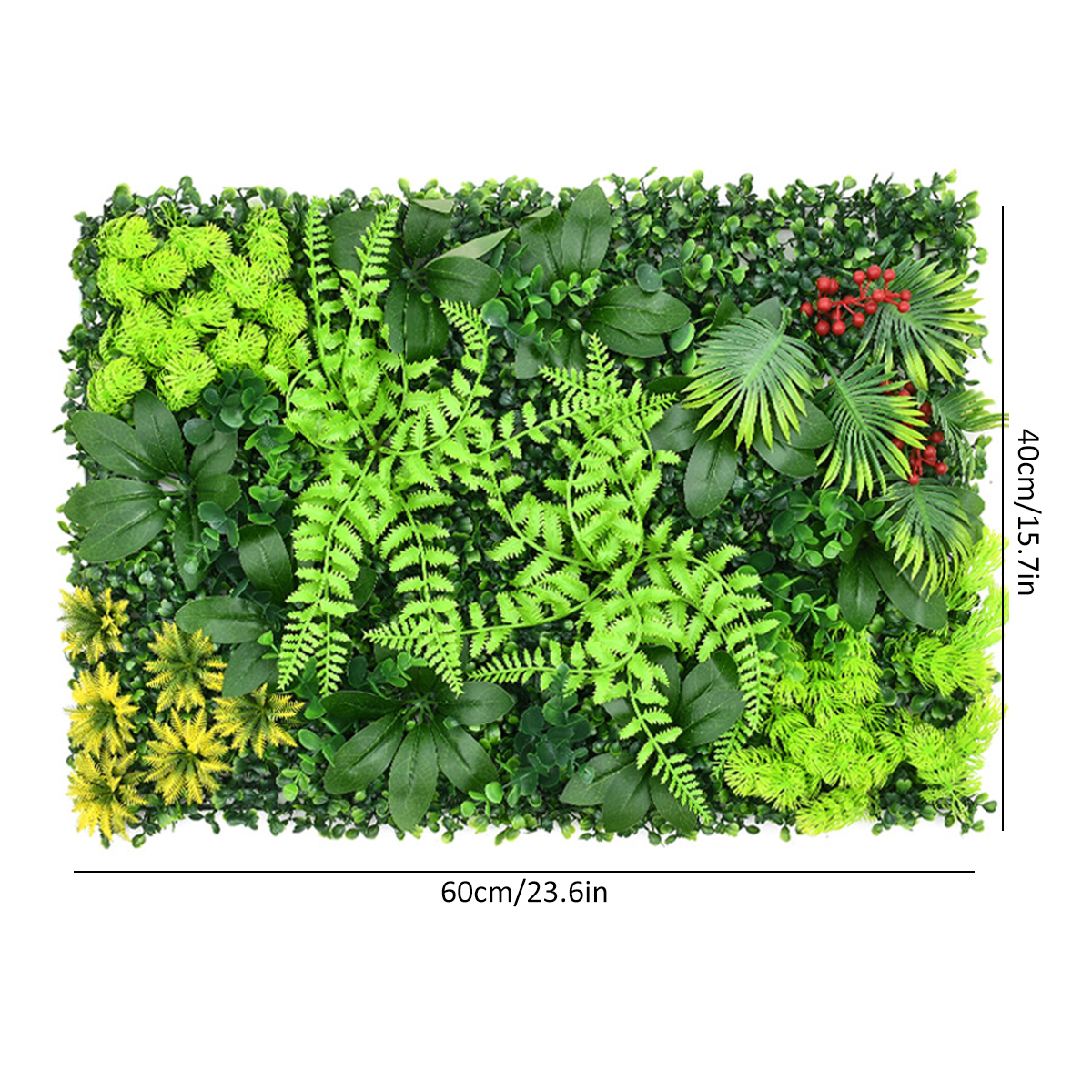 Artificial Plant Wall Plastic  – Flower Wall Panel Bewertung und Preis