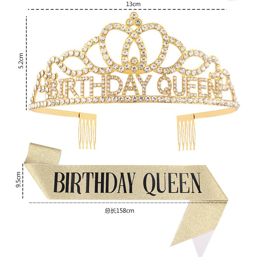 Rose Gold Glitter Birthday Que – Birthday Sash Glitter Bewertung und Preis