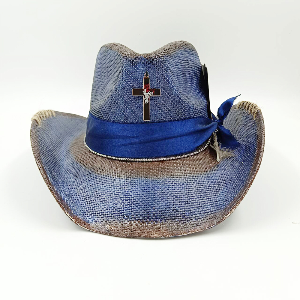 Western summer cowboy hat stra – Paper Straw Color Bewertung und Preis