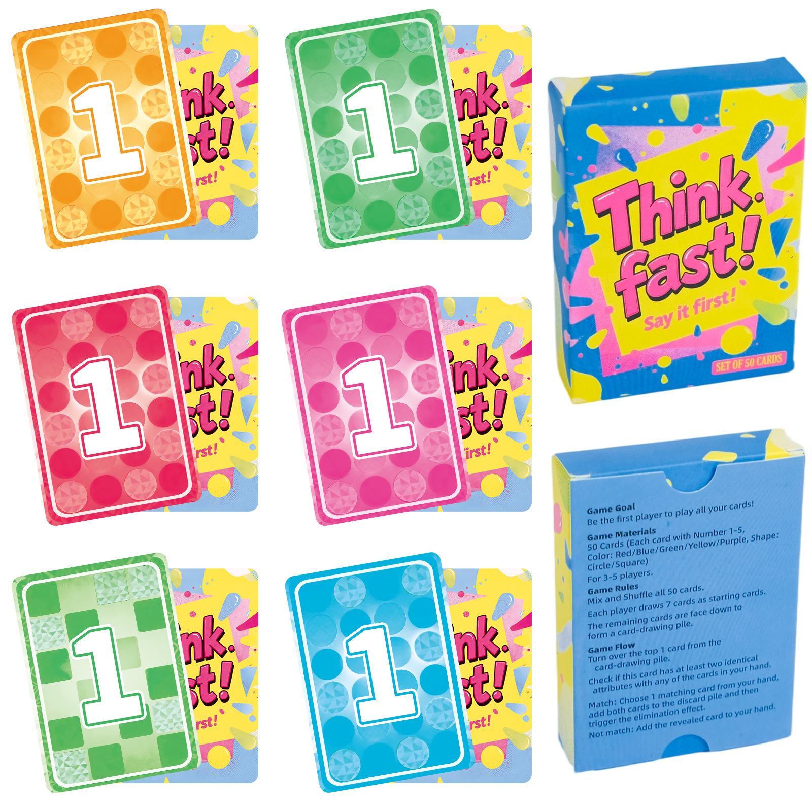 1 Box Quick Thinking Number Pu – Event Party Box Bewertung und Preis