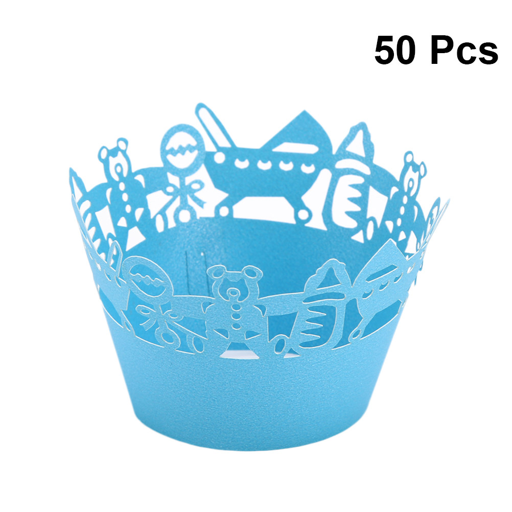 50pcs Carriage Cut Cupcake Wra – Plastic Cup 50Pcs Bewertung und Preis