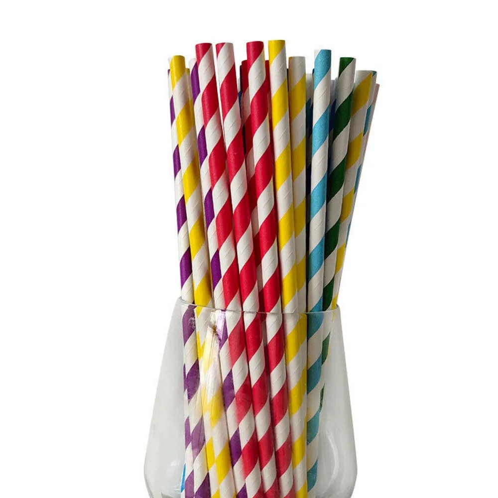 100 Bulk Packed Paper Straws P – Paper Straw Color Bewertung und Preis