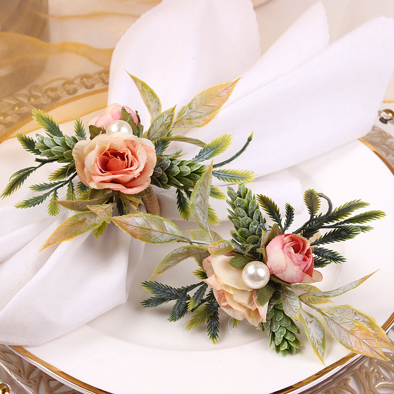 Napkin Rings Holder Rose & Pin – Party Event Supplier Bewertung und Preis