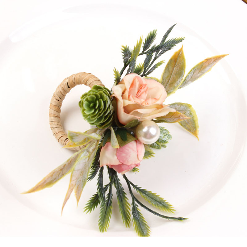 Napkin Rings Holder Rose & Pin – Party Event Supplier Bewertung und Preis