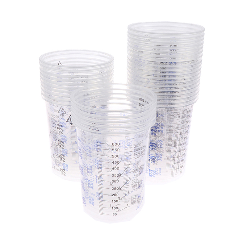 50PCS 600ml Calibrated Plastic – Plastic Cup 50Pcs Bewertung und Preis