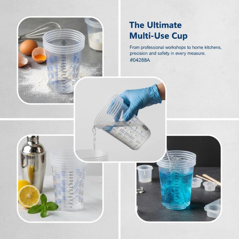 50PCS 600ml Calibrated Plastic – Plastic Cup 50Pcs Bewertung und Preis
