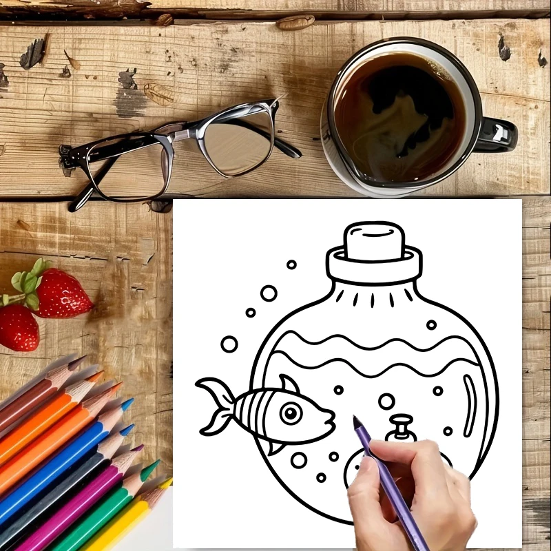 Coloring Book Magic Jar for Ad – Supply Event Bewertung und Preis