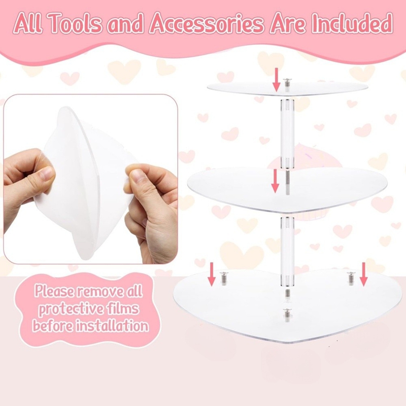 3 Tier Cupcake Stand with Base – Cupcake Stand Tier Bewertung und Preis