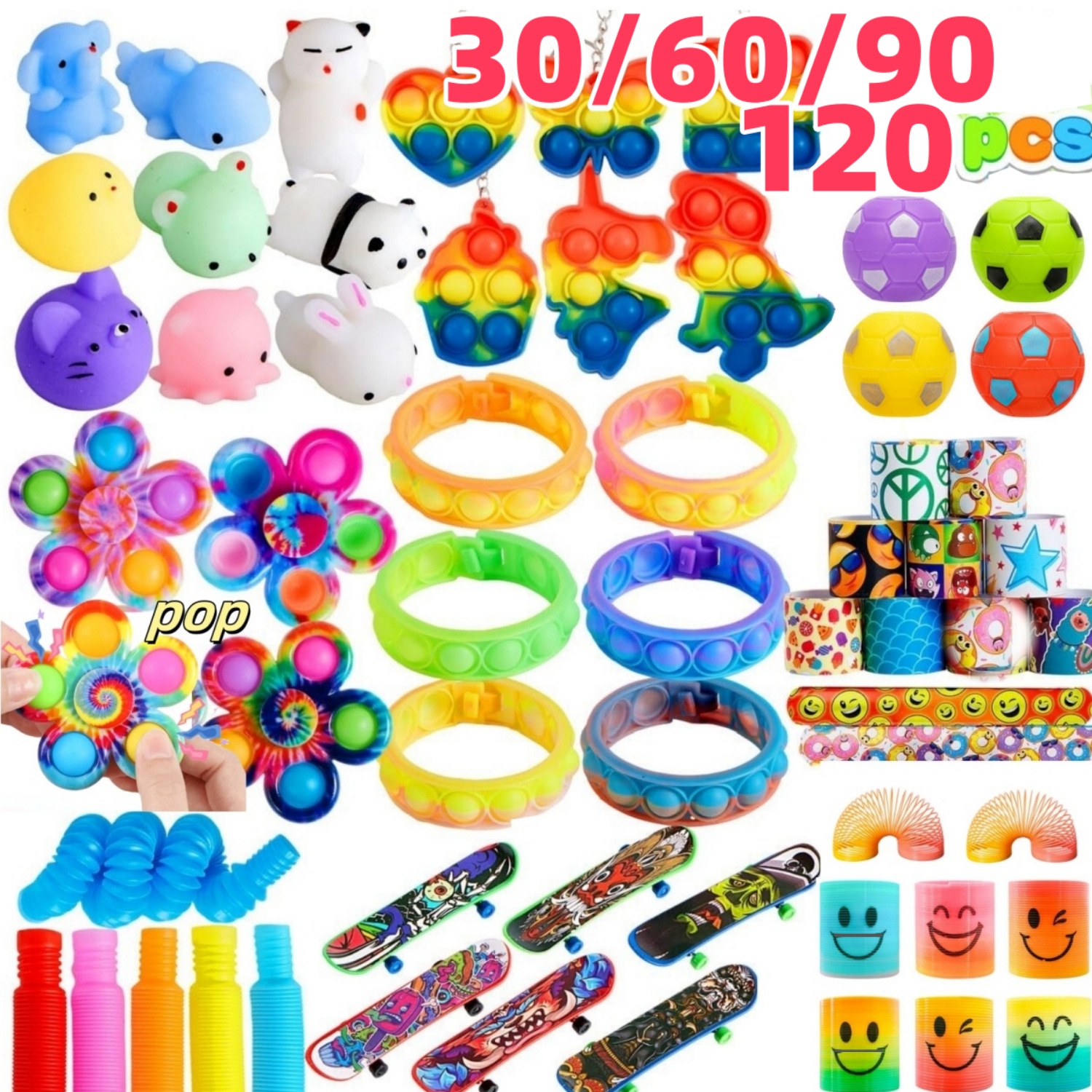 Bulk Pack of 30-120 Popular Fi – Event Party Bewertung und Preis