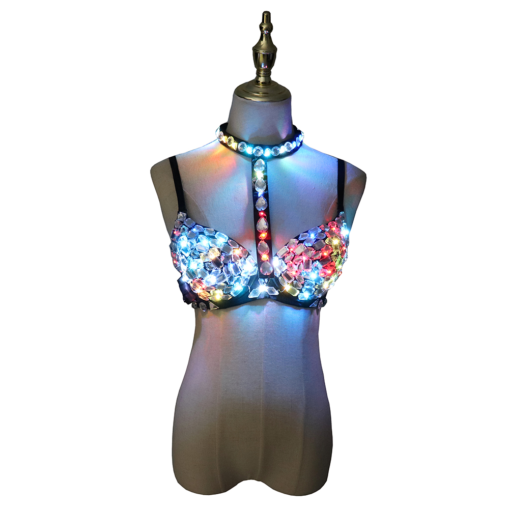 Nightclub Ds Sexy LED Bra Colo – Event Party Dj Bewertung und Preis