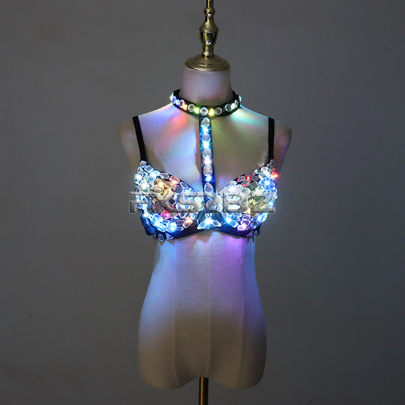 Nightclub Ds Sexy LED Bra Colo – Event Party Dj Bewertung und Preis