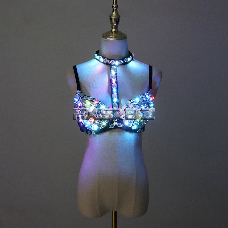 Nightclub Ds Sexy LED Bra Colo – Event Party Dj Bewertung und Preis