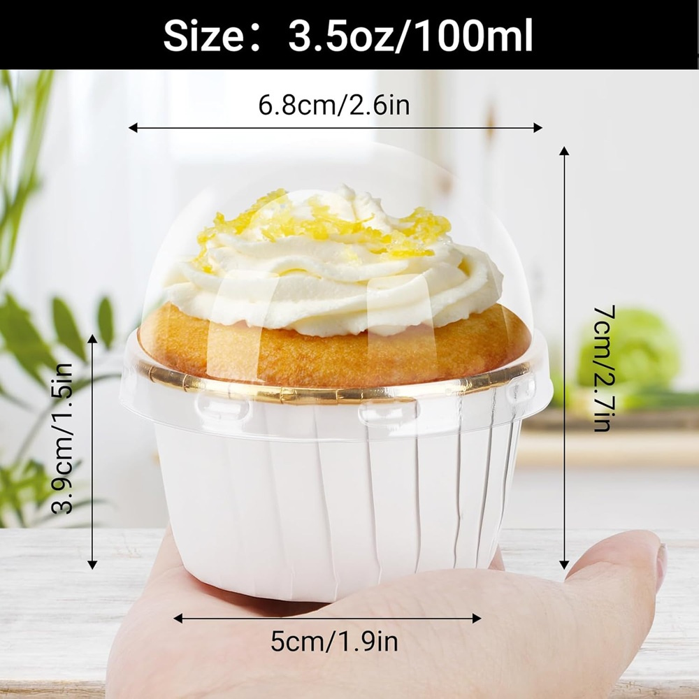 50 pcs Muffins Cup Paper Cupca – Plastic Cup 50Pcs Bewertung und Preis