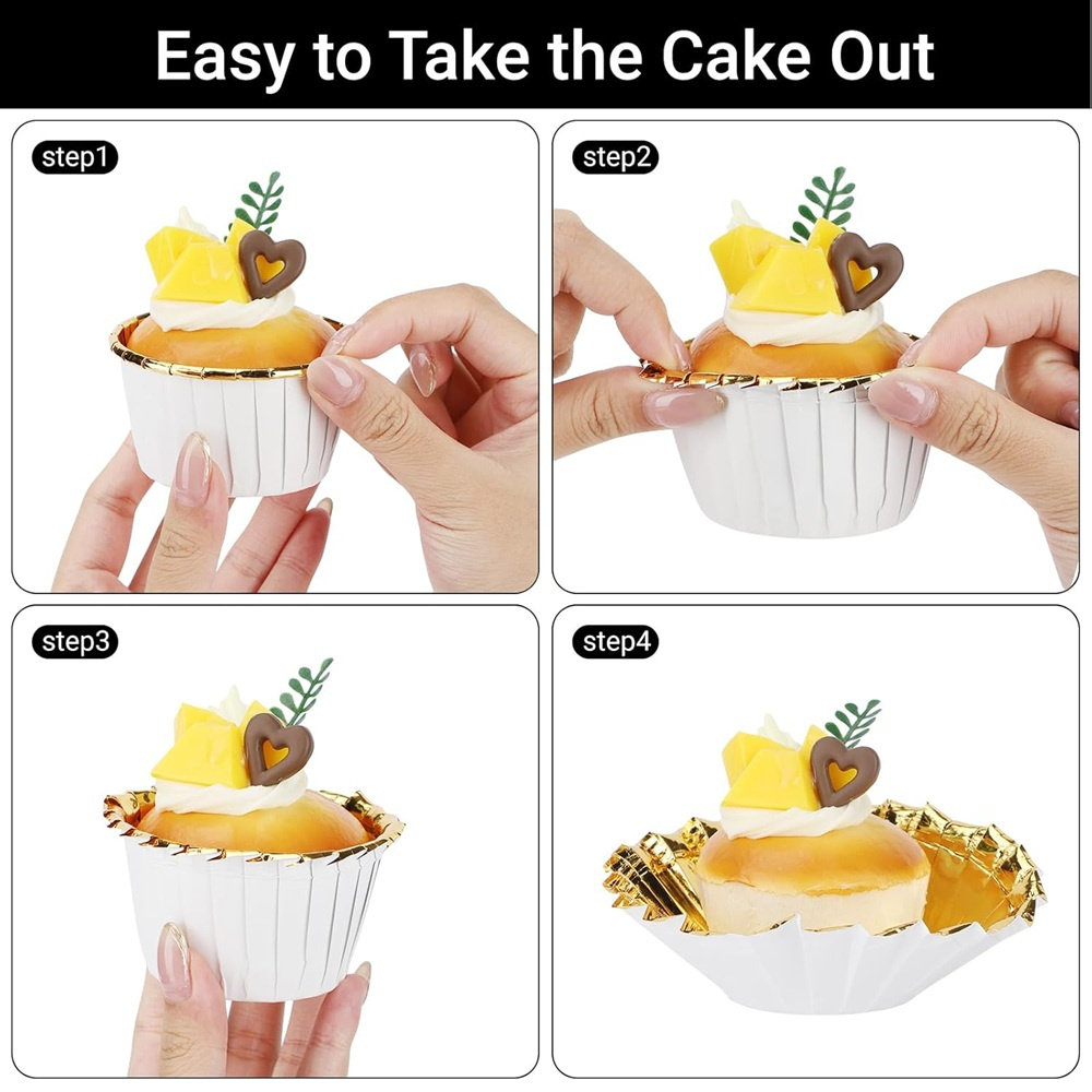 50 pcs Muffins Cup Paper Cupca – Plastic Cup 50Pcs Bewertung und Preis