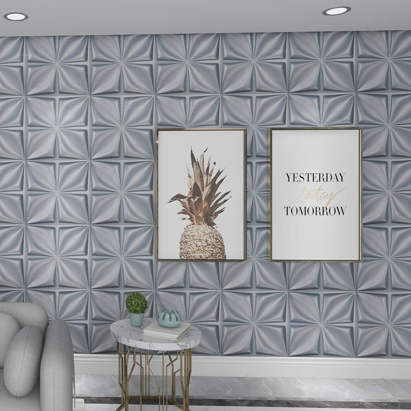 3D Wall Panel PVC Flower Desig – Flower Wall Panel Bewertung und Preis