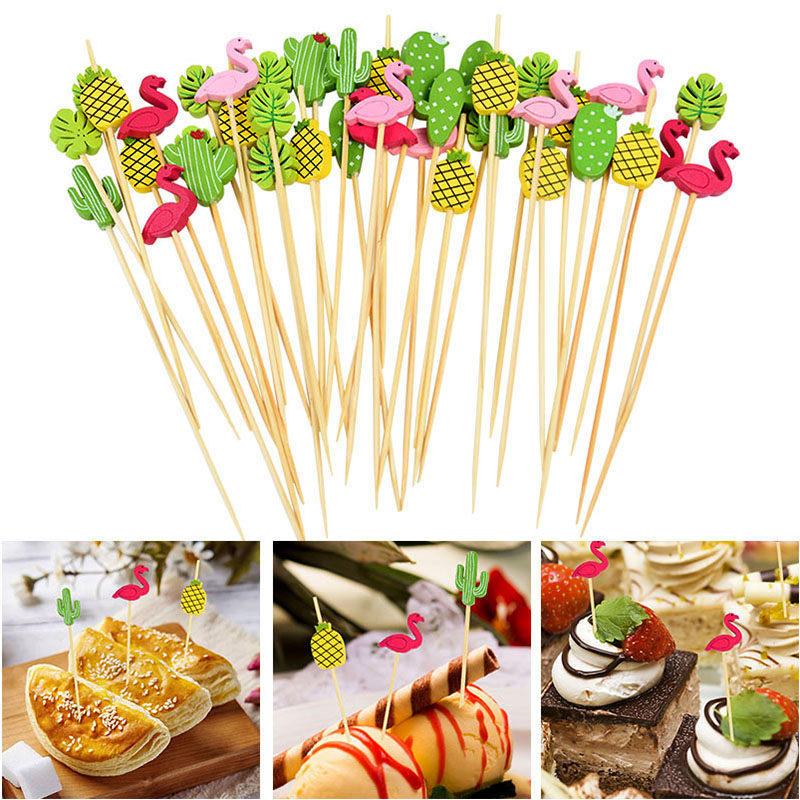 100Pcs Disposable Bamboo Skewe – Centerpiece Stick Bewertung und Preis