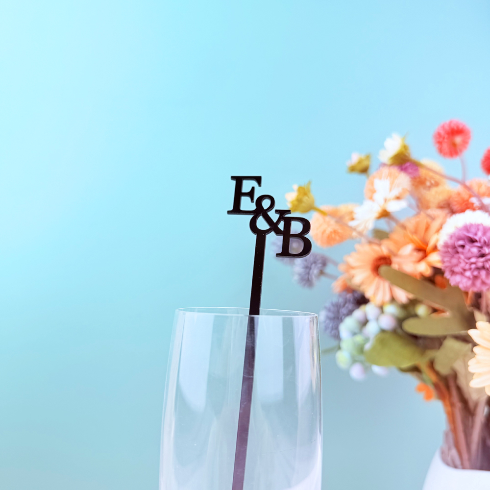 20pcs/50pcs Custom Initial nam – Centerpiece Stick Bewertung und Preis