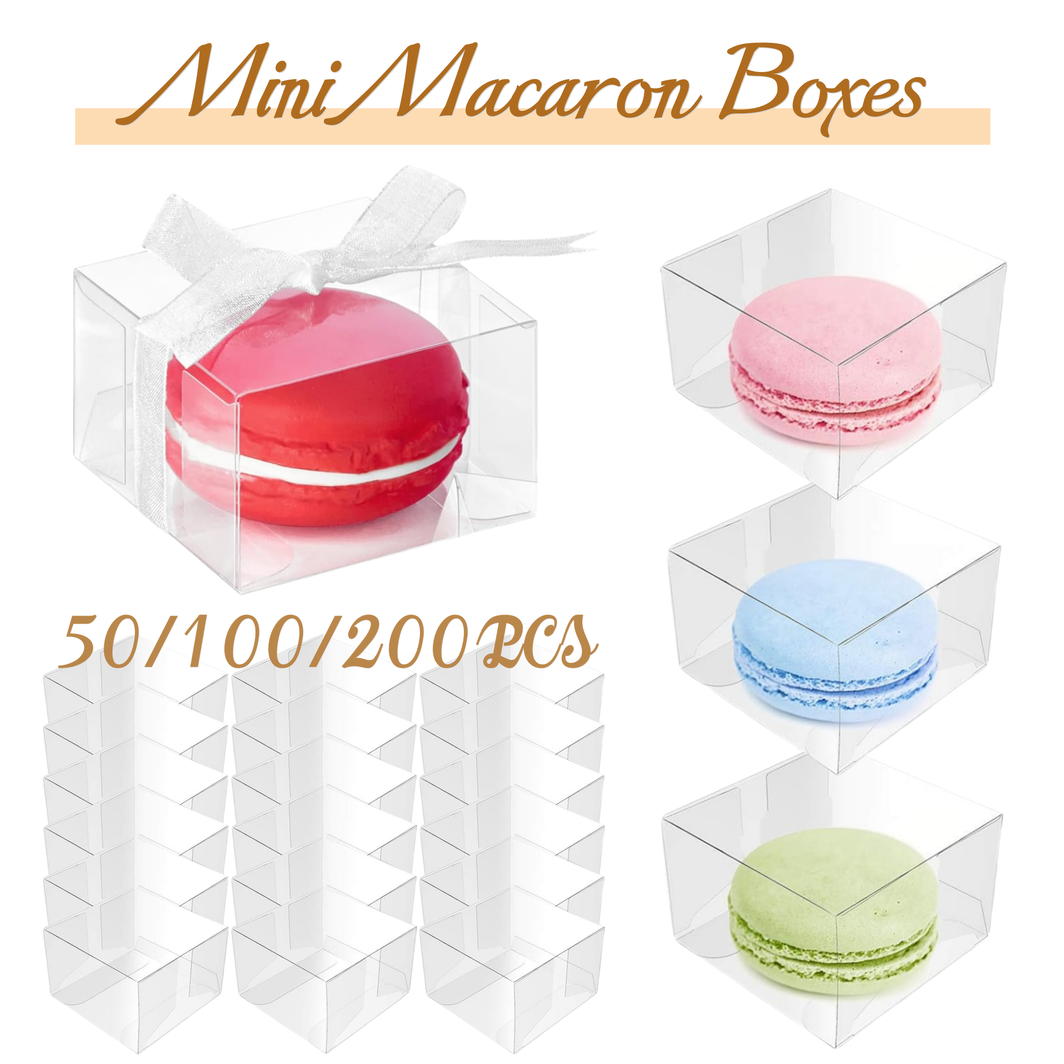 50-200Pcs Mini Macaron Boxes C – Event Party Box Bewertung und Preis