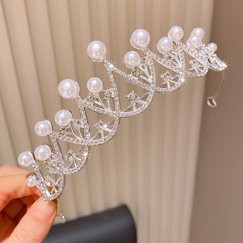 Elegant Pearl Crown Single Fas – Event Party Bewertung und Preis