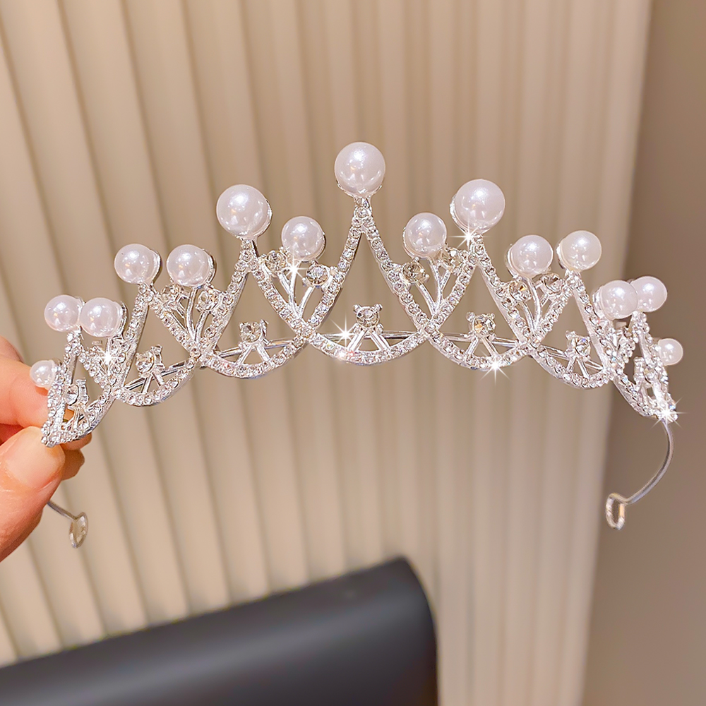 Elegant Pearl Crown Single Fas – Event Party Bewertung und Preis