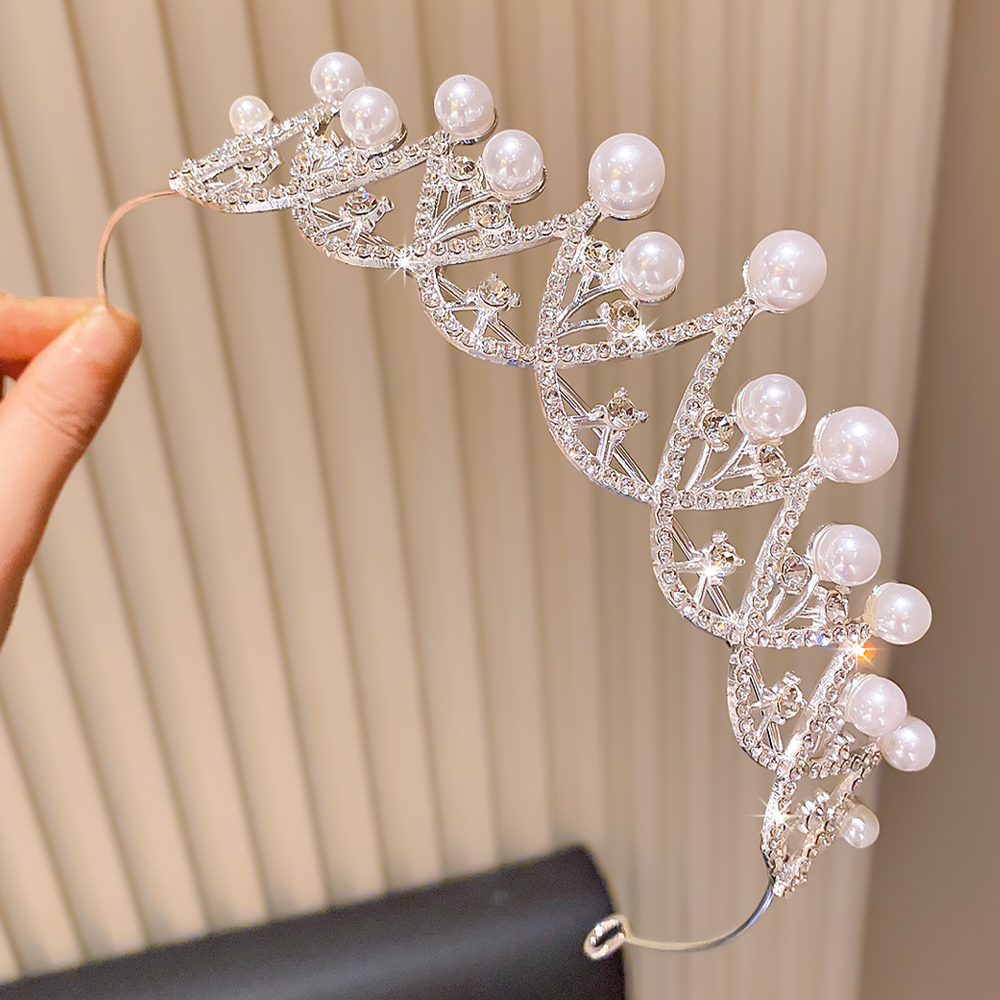 Elegant Pearl Crown Single Fas – Event Party Bewertung und Preis