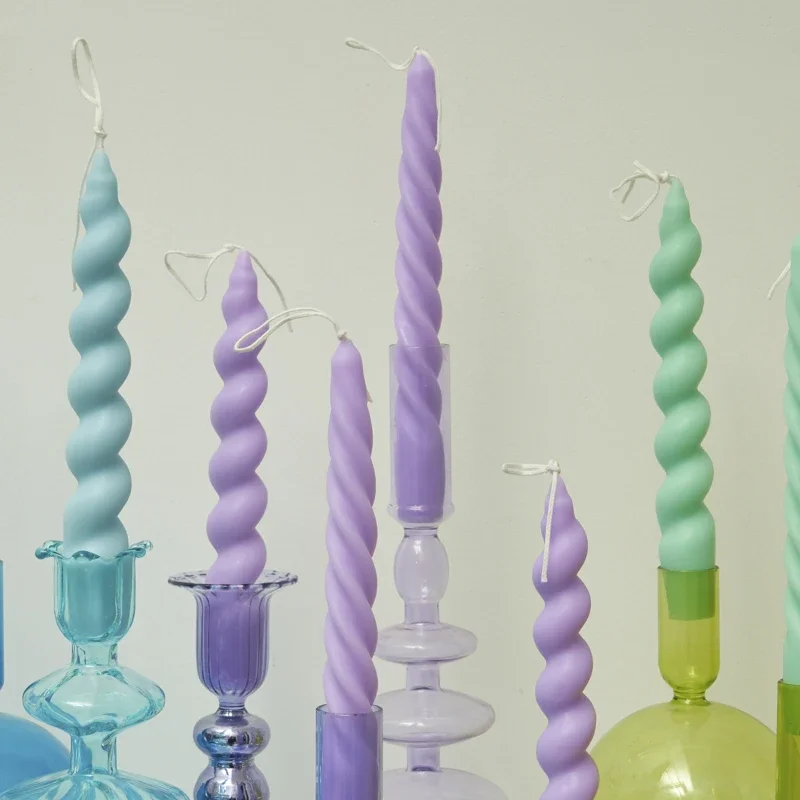 2pc Spiral Candles Scented Can – Centerpiece Stick Bewertung und Preis