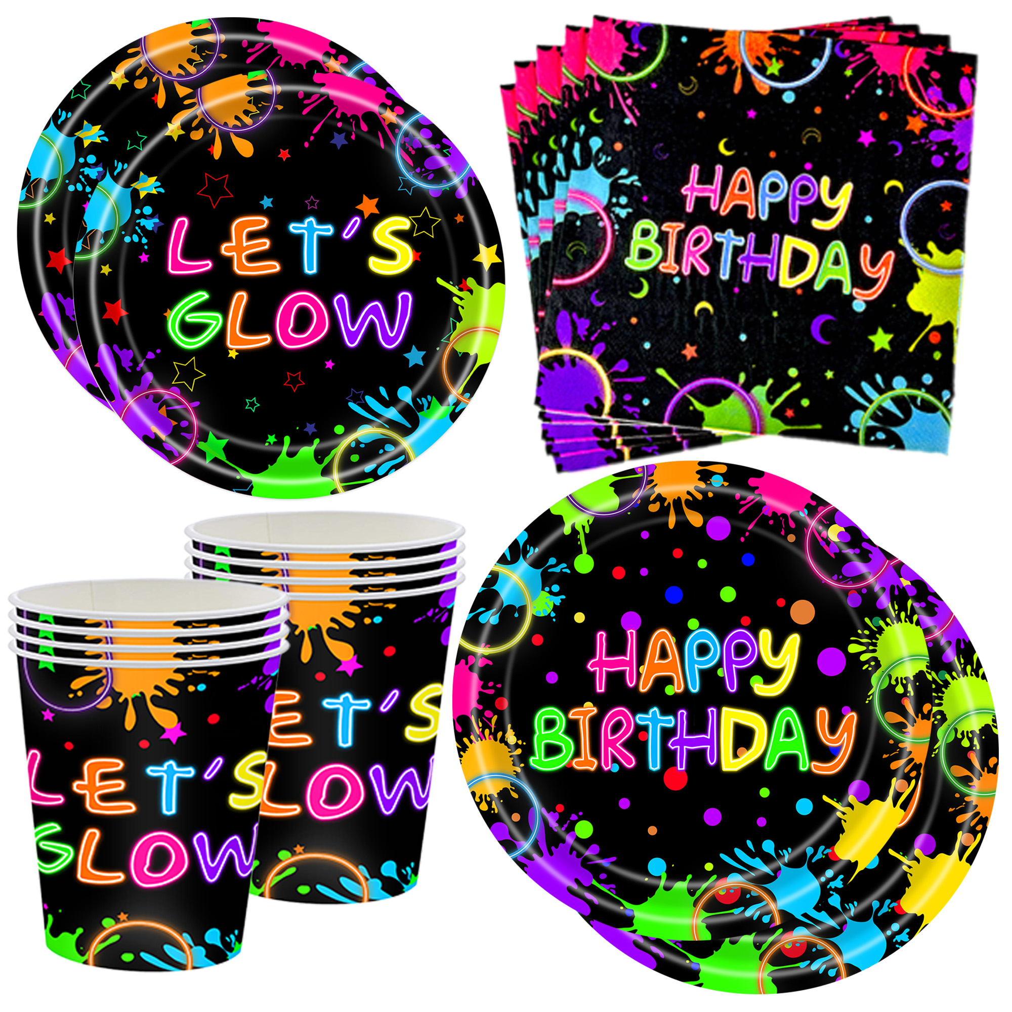 Neon Party Supplies Let Glow P – Let'S Party Event Supply Bewertung und Preis