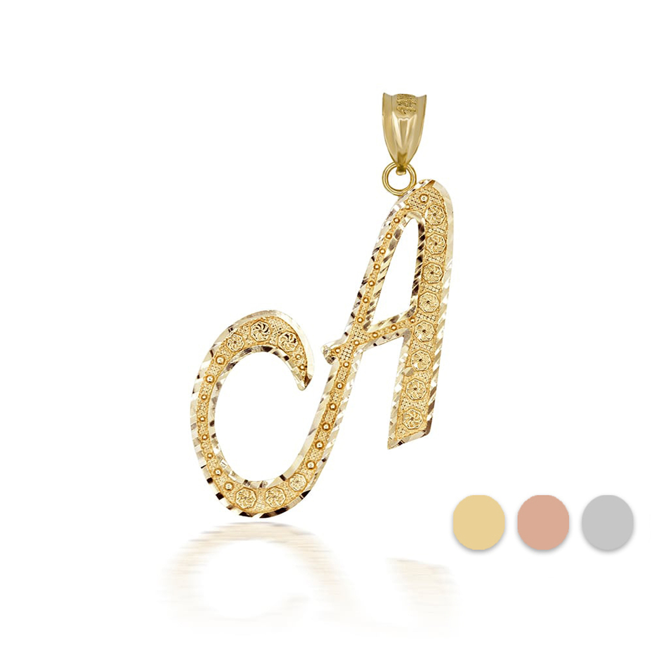 Gold Cursive Initial Letter “A – Event Z Bewertung und Preis