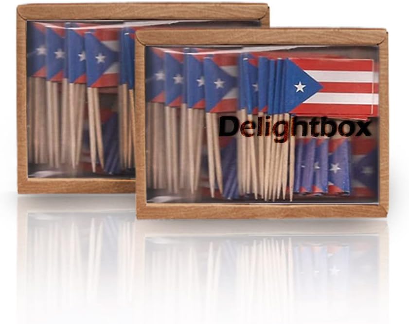 2 Boxes Mini Toothpick Flags P – Event Party Box Bewertung und Preis