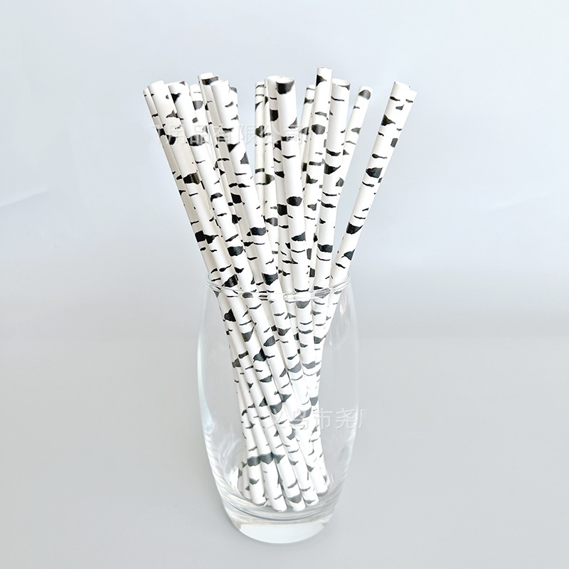 Moustache Paper Straw Cow Blac – Paper Straw Color Bewertung und Preis