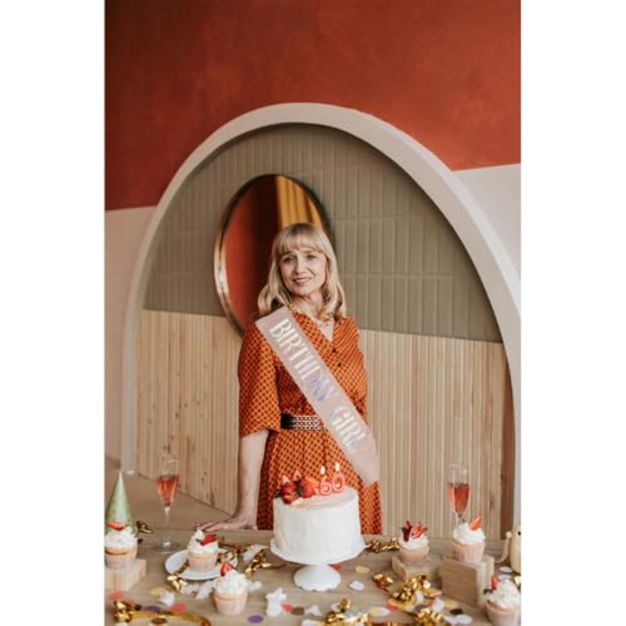 Birthday Girl Sash for Women B – Birthday Sash Glitter Bewertung und Preis