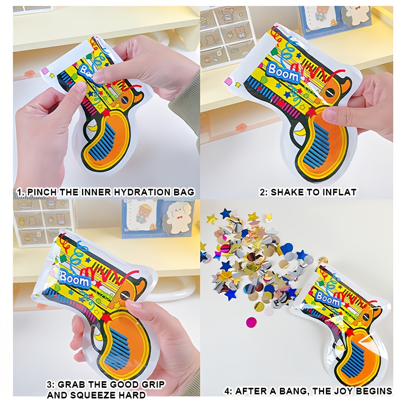 20 Colorful Confetti Poppers,  – Confetti Cannon Tube Bewertung und Preis