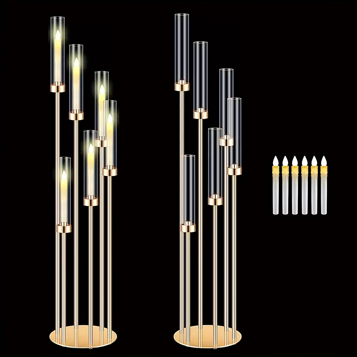 2 Sets Floor Candelabra 6 Arms – Centerpiece Stick Bewertung und Preis