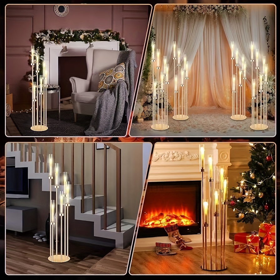 2 Sets Floor Candelabra 6 Arms – Centerpiece Stick Bewertung und Preis