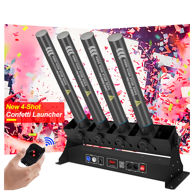 SHTX 4-Tube Confetti Launcher, – Confetti Cannon Tube Bewertung und Preis