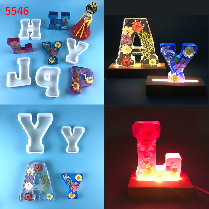 1pc A-Z Letter Silicone Molds  – Event Z Bewertung und Preis