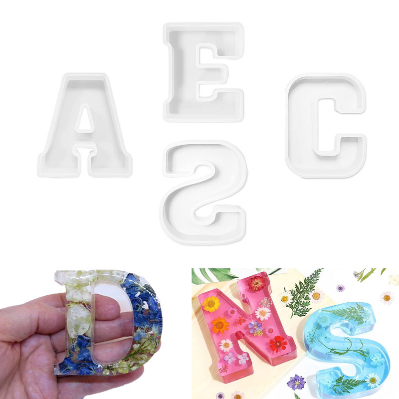 1pc A-Z Letter Silicone Molds  – Event Z Bewertung und Preis