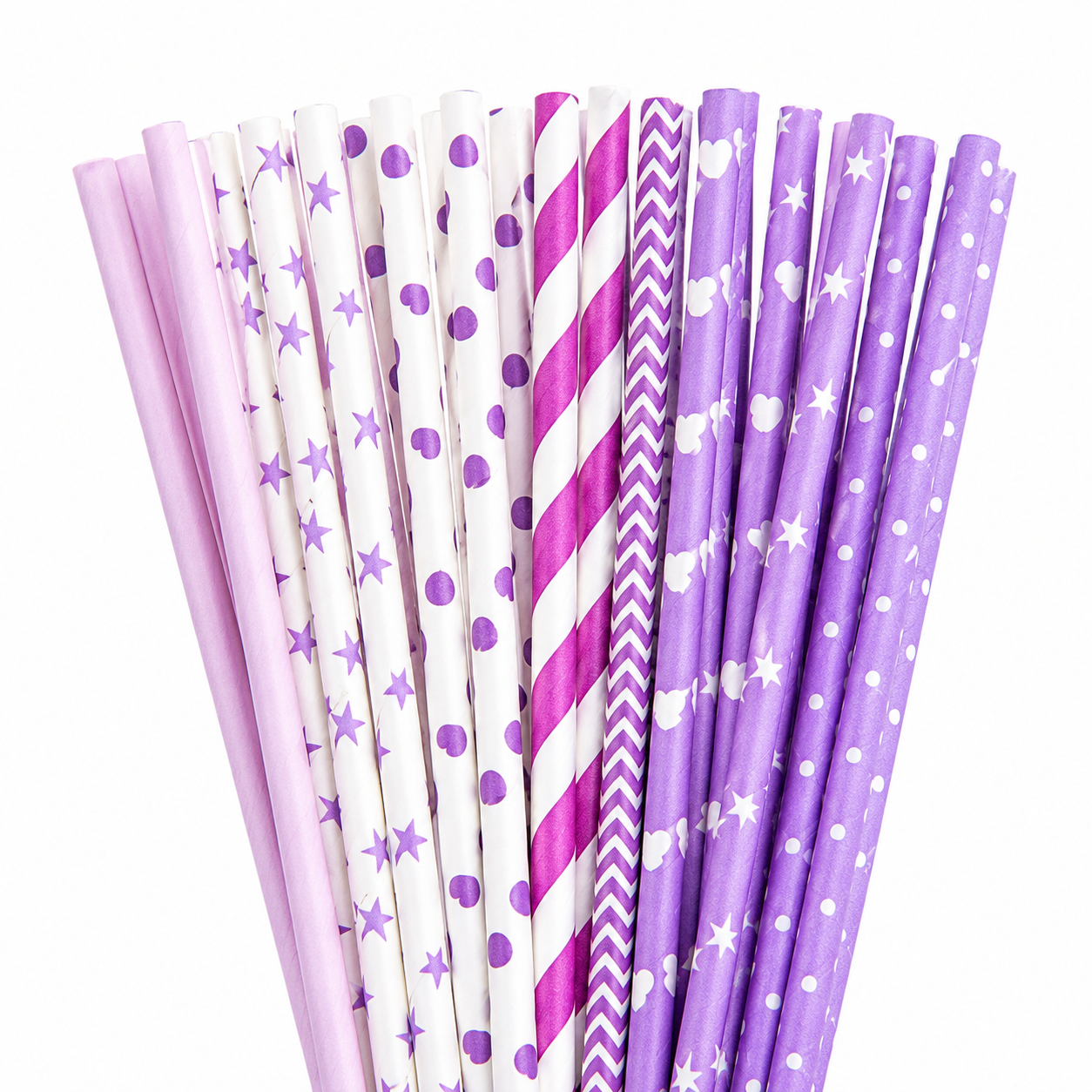 25pcs Colorful Patterned Paper – Paper Straw Color Bewertung und Preis