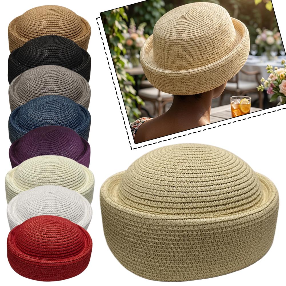 Solid Color Straw Bucket Hat S – Paper Straw Color Bewertung und Preis
